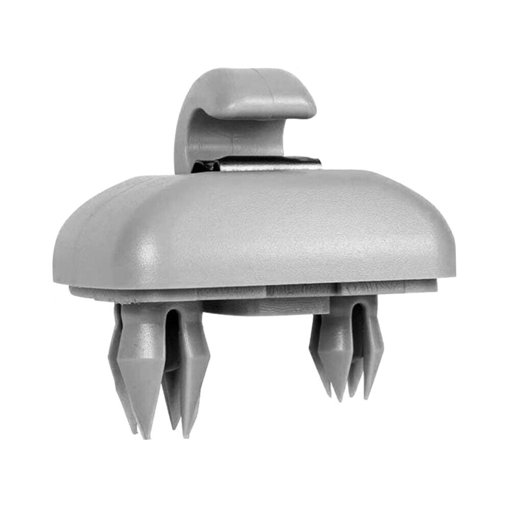Oem Quality Sun Visor Clip, Interior Sun Visor Hook Clip For Audi Models, Pom Material Durability, Easy Installation, Color Match, Long Lasting Gray 9190834910970