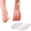 Ένθετα Heel Wedge για Διορθωτική Υποστήριξη, Εσωτερικοί & Πλάγιοι Πέλτες Σιλικόνης με 1
