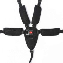Strap Cathaoir Ard Crios Sábháilteachta Uilíoch do Leanaí, Oiriúnach go Compordach do Chanbhás Oxford, Úim Inchoigeartaithe 5 Phointe do