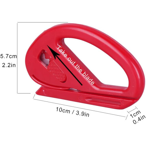 Versatile Cutting Tool Vinyl Wrap, Safety Cutter Sharp Blades, Suitable Both Right Left-handed Users, Offers Precise Safe Cuts On Multiple Materials 2