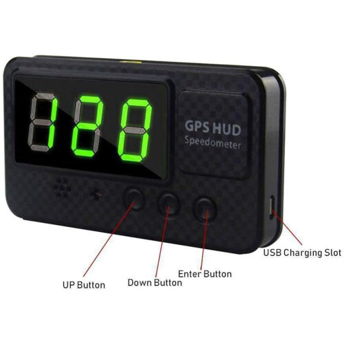 Οθόνη αυτοκινήτου Universal Hud Head Up, Πλούσιο Περιεχόμενο GPS Ταχύμετρο με Πολλαπλές 2