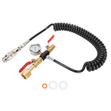 Sistema di linea remota a spirale versatile per marcatori da paintball, adattatore ASA a sgancio rapido, tubo flessibile microforo resistente per