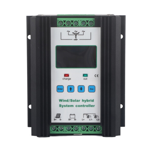 Digital Wind Solar Hybrid Controller, Intelligent Regulation & Comprehensive Protection Features for Off-Grid Applications, Boost Circuit Optimizes Lo