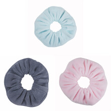 Microfiber Hair Scrunchies, Bright Colors Non-tangle Absorbent Hair Bands For Women And Girls, 3Pcs Lightweight Hair Accessories Perfect For Both Dry