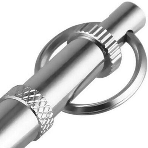 Ultrasonic Dog Training Whistle  Silver 1