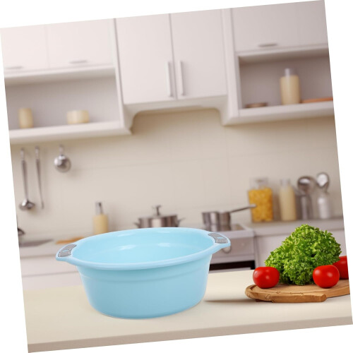 Plastic Wash Basin Stackable Utility Sink, For Kitchen, Laundry, Foot Bath 2