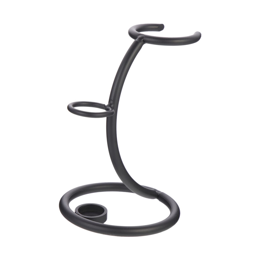 Black Razor Brush Holder Razor Stand Holder For Razors Men's Razor Shaving Brush For Men Razor For Men's Shaving Frame Ferroalloy