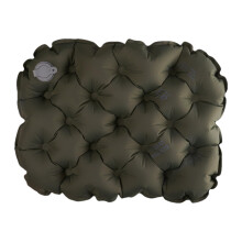 Inflatable Seat Cushion Travel Ready Waterproof Army Green Backpack Compatible Stadium Picnic Camping