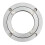 rotating tray Turntable Stand, 360Degree Rotating, for Kitchen, Dining Table, Silver 1