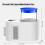 Yogurt Maker Machine Probiotic Yogurt Maker Ice Cream Maker With Temperature Control White 5