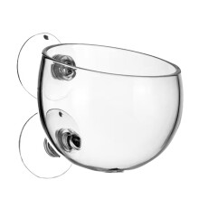 Cup for Aquatic Plants Suction Cup Plant Pot, Transparent Plastic, Small Size, Fits Glass Tanks