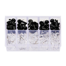 50/60/80/160 pieces pushpin hooks, transparent, pushpins, corkboard, hooks, decorative thumbtacks, wallmounted hooks, 80 thumbtacks with hooks