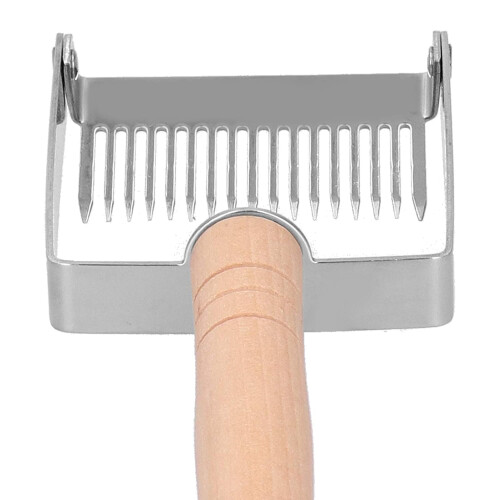 Beekeeping Uncapping Fork, Ergonomic Handle Design,  Stainless Steel Tip, Beekeeping Tool Minimizes Wastage 1