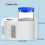 Hot and Cold Yogurt Maker with Rapid Refrigeration and  Heating, Digital Display, Black 4
