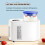 Hot and Cold Yogurt Maker with Rapid Refrigeration and  Heating, Digital Display, Black 3