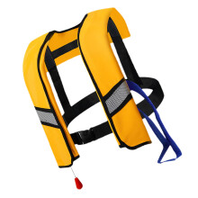 Kayak Life Vest, Adult Life Vest for Swimming, Reflective Automatic Inflatable Nylon Flotation Device