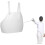 Fencing Chest Guards Protective Breast Protector for Volleyball and Baseball, Adjustable Size, Durable Material 5