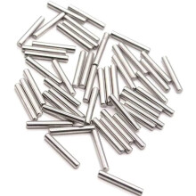 Dowel Pin Shelf Support Pins, 50Pcs 2.5mm 304 Stainless Steel, Length 26mm