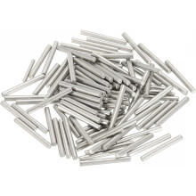 Dowel Pin Shelf Support Pins, Pack of 100, Stainless Steel, Diameter 2.5 mm, Length 5 mm