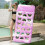 Inflatable Pool Float With Headrest Waterproof Leaf Pattern Pink For Swimming Amusement Park Backyard Party 5