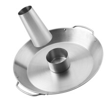 Stainless Steel Chicken Roaster Pan With Removable Baking Rack For Grilled Chicken Barbecue Accessories