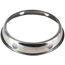 Stainless Steel Wok Ring Round Under Base Wok Rack Wok Pan Support Ring Universal Size for Gas Stove Fry Pans Kitchen Accessories