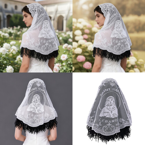 Rimpelbestendige hoofddoek Multifunctionele neksjaal Groot 1