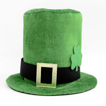 Chapeau Panama vert, couvre-chef décoratif lutin vert,-C