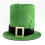 Chapeau Panama vert, couvre-chef décoratif lutin vert,-C 1