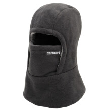 Cagoule chaude, chapeau de couverture du visage pour-gris foncé