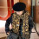 Leopard Pattern Comfortable Winter Scarf Fringe-leopard print 4