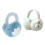 Cache-oreilles en peluche en fourrure sur le thème du-Blanc 2
