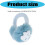 Cache-oreilles en peluche en fourrure sur le thème du-Blanc 4