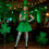 Chapeau Panama vert, couvre-chef décoratif lutin vert,-UN 6