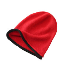 Comfortable Cashmere Blend Ski Hat Warmth Fashion Winter-Red