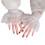 Couvre-mains transparents pour ongles, accessoires de-Blanc 1