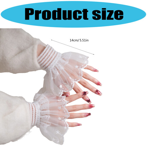 Couvre-mains transparents pour ongles, accessoires de-Blanc 2