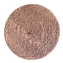 Helle Farbe Kaninchenfell Baskenmütze Weiche warme Mode-Rosa