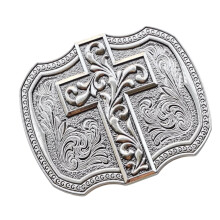 Retros Styles Crosses Belt Buckles Alloys Belt-ancient silver