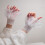 Couvre-mains transparents pour ongles, accessoires de-Blanc 4