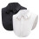 Layered Faux Collar Chiffon Removeable Collar Decorative-Black 5