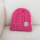 Bonnet tricoté en coton et lin mélangés pour-Macarons Verts 5