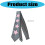 Cravates noires pour femmes, uniforme d'écolière réglable,-7 4