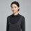 Layered Faux Collar Chiffon Removeable Collar Decorative-Black 6