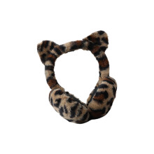 Leuke luipaardoorwarmers voor de winter Thermische-khaki
