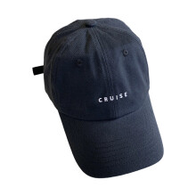 Chapeau de baseball respirant avec lettres brodées,-Noir
