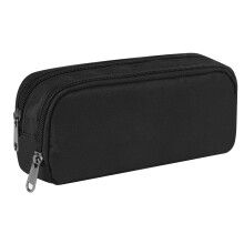 Pencil Case, Pencil Case for Students, Smooth Zipper Pencil Case, Pencil Case for Storing Pens Cosmetics, Black