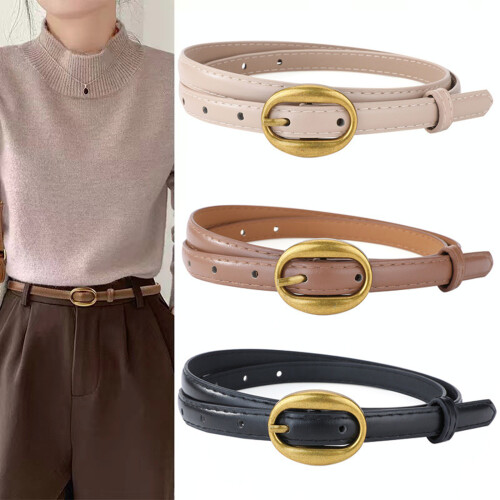 Quick Adjust Belt Immediate Size Change Comfortable-Coffee 1
