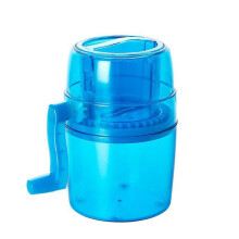 Mini Hail Blasting Ice Machine Portable Hand Cranked Ice Crusher For Smoothies And Cold Drinks Compact Size Ice Crusher