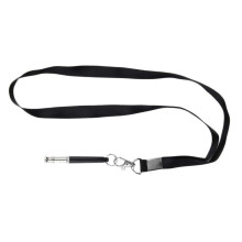 Alloy Training Dog Whistle Stop Barking Device Adjustable Sound Repeller with Strap Pet Supplies